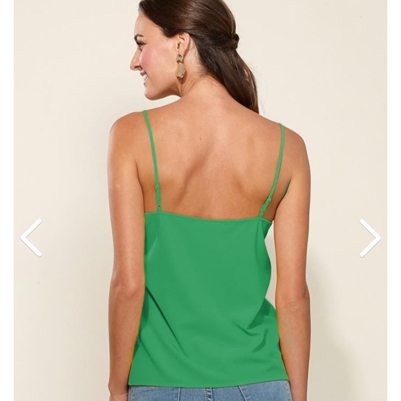 Pleione Green Fitted Camisole Top - Picture 2 of 6